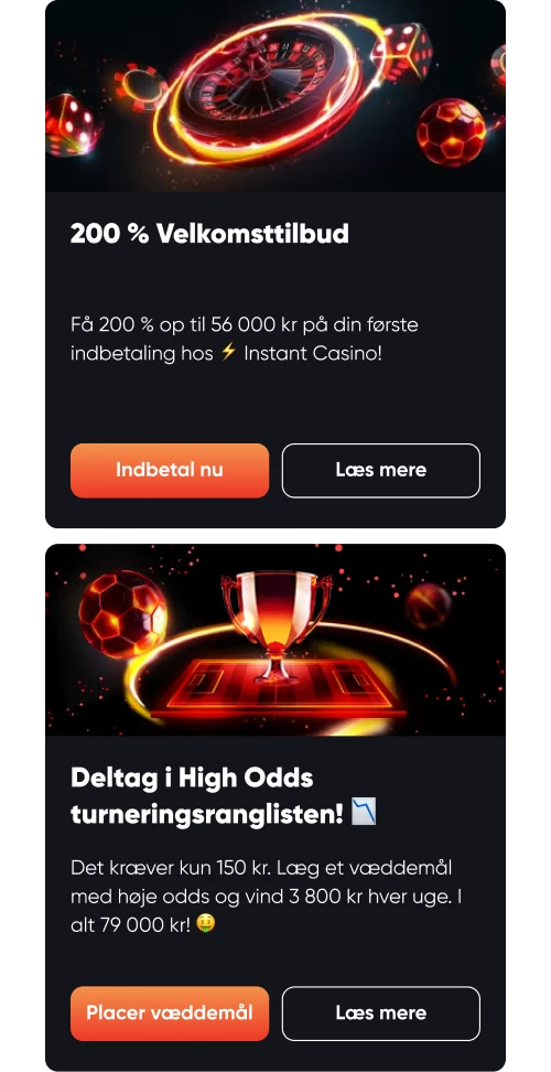 instant casino bonus